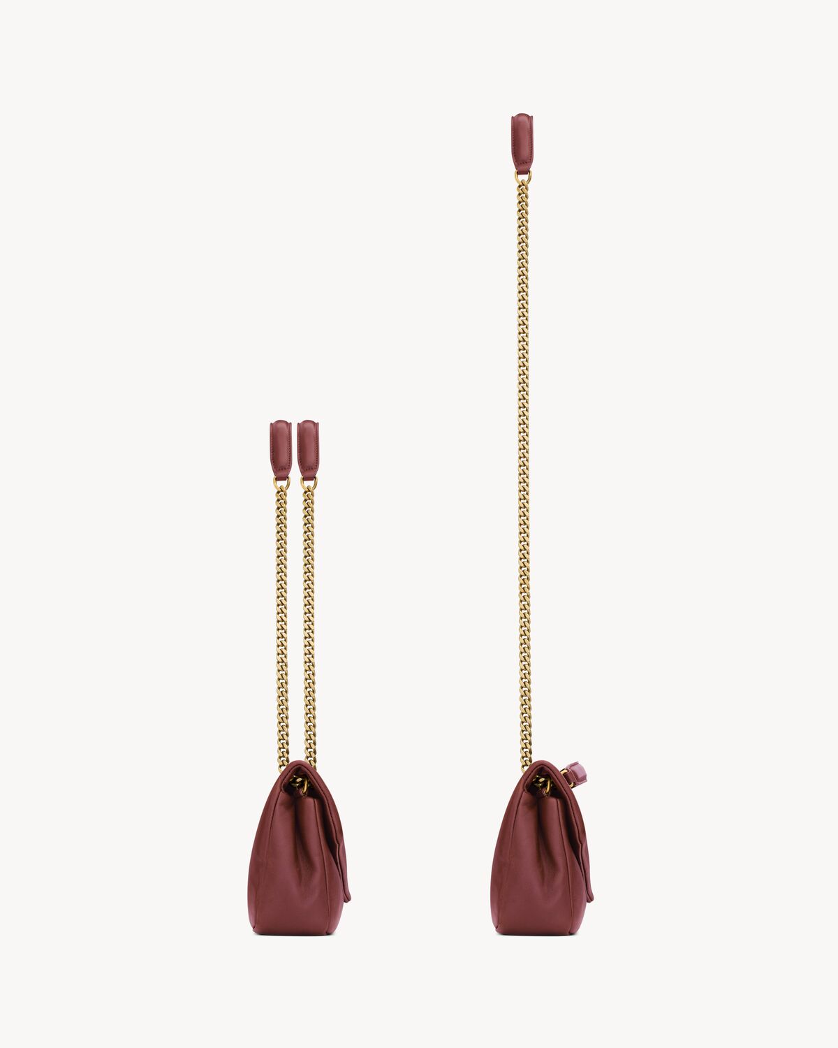 YSL CALYPSO Small in Plunged Lambskin - Image 4